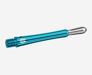 Target Darts Grip Style Aluminium Blue Short Length Dart Shafts Multipack (Pack of 3)