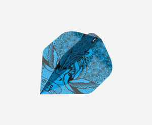 Target Darts Ink Blue Pro.Ultra No.2 Shape Dart Flights Multipack (Pack of 3)