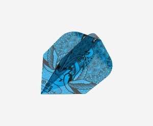 Target Darts Ink Blue Pro.Ultra No.6 Shape Dart Flights Multipack (Pack of 3)