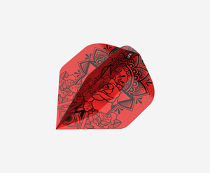 Target Darts Ink Red Pro.Ultra No.2 Shape Dart Flights Multipack (Pack of 3)