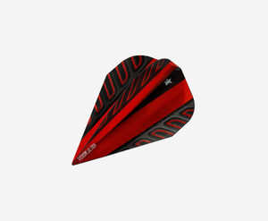 Target Darts Rob Cross Voltage Lime Green Vision.Ultra Vapor Shape Dart Flights Multipack (Pack of 3