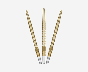 Target Darts Swiss Firepoint Gold 30mm Dart Points Set (Pack of 3) - Exclusively for Swiss Point com