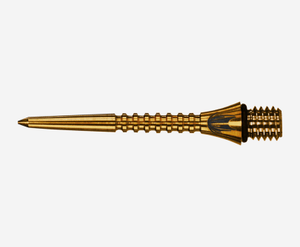 Target Darts Titanium Conversion Grooved Black 30mm Dart Points Set For Soft Tip Darts (Pack of 3)