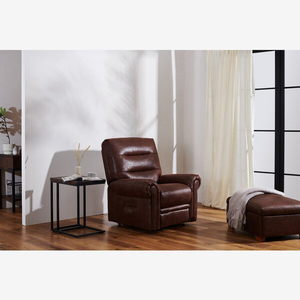 Eastbourne Riser Recliner Armchair - Ranch Dark Brown Fabric