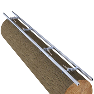 First Cut 9ft Rail & Connector Kit for Chainsaw Milling Attachment Sawmill