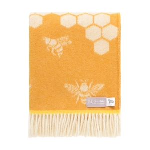 Bee Wool Throw