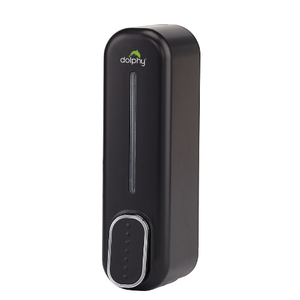 Dolphy Slim Liquid Soap Dispenser Black 350ml