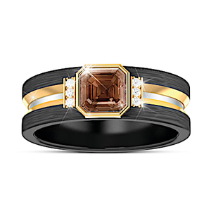 Special Reserve Quartz And Diamond Ring Size 12