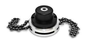 65mm Trimmer Head with chain for select Stihl Husqvarna Echo etc Brushcutter