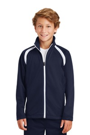 Sport-Tek YST90 Youth Tricot Track Jacket