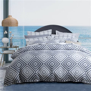 Private Collection - Lambert Quilt Cover Queen Ink Set