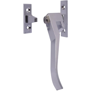 Window Casement Fastener - Polished Aluminium - Hardware Solutions