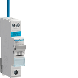 Hager Reduced Height 30mA 6kA Type B 32A RCBO