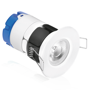 Aurora AU-MPRO1A/40 6W LED IP65 Fixed Fire Rated Dimmable Downlight 4000K Cool White