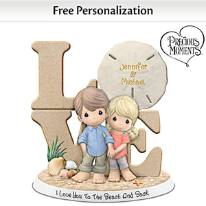 I Love You To The Beach And Back Personalized Figurine