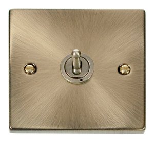 Click Deco 1G 2 Way 10AX Toggle Switch (VPAB421)