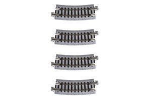 Kato Unitrack (R249-15) Curved Track 15 Degree 4pcs N Gauge 20-101