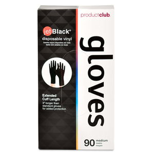 JetBlack® Disposable Vinyl Gloves - 90 ct. M