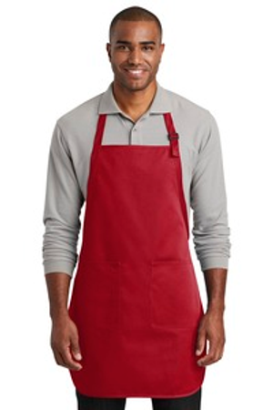 Port Authority A600 Full-Length Two-Pocket Bib Apron