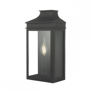 VAP5222 Vapour Outdoor Coach Lantern Wall Light Black