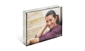 Glass Photo Block