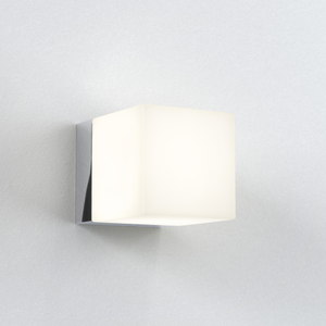 1140001 Cube Bathroom Wall Light Polished Chrome