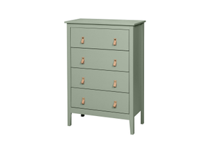 STANFORD Grey Tall Chest