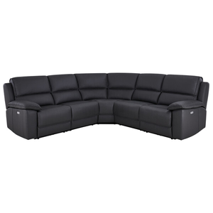 Goodwood Electric Reclining Modular Group 3 in Black Leather