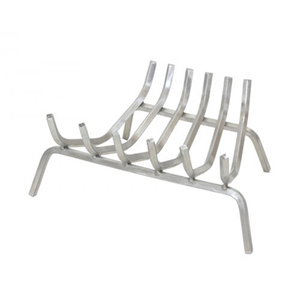 Pilgrim Stainless Steel Fireplace Grate - 25"