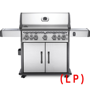 Napoleon Rogue SE 625 RSIB Stand Alone Propane Gas Grill with Infrared Side and Rear Burners