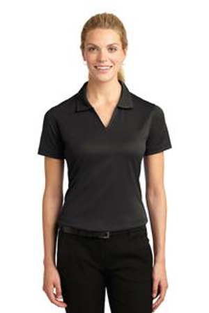 Sport-Tek L469 Ladies Dri-Mesh ® V-Neck Polo