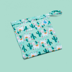 Cheeky Wipes Medium Wet Bag - Double Pocket