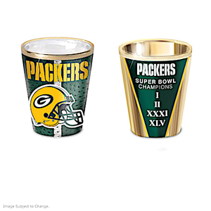 Green Bay Packers Shot Glass Collection