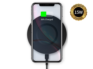Wiwu M3 15W Wireless Charger - Black