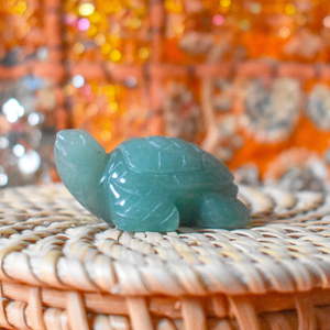 Green Aventurine Crystal Turtle