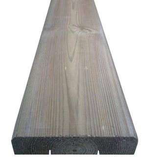 Heavy Duty Capping Rail For Intermediate Slotted Posts 1900 x 145 x 35mm Jakcured#