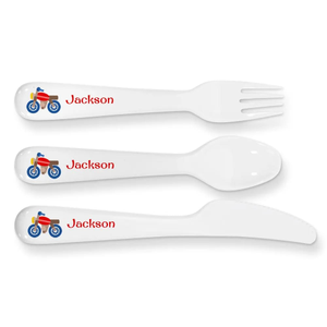 Motorbike Kids Cutlery Set