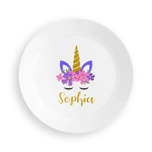 Unicorn Kids Plate