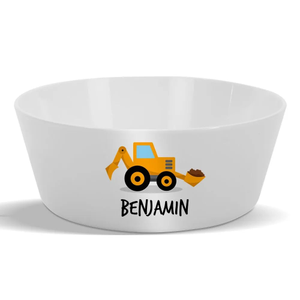 Yellow Digger Kids Bowl
