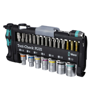 39 Piece Zyklop Mini Tool-Check PLUS Socket and Screwdriver Bit Set