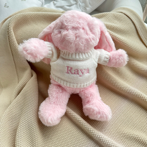 Pink Bunny With Jumper