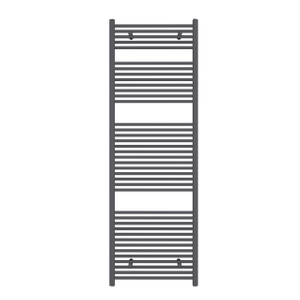 Designradiator Sofia 180x60cm mat grijs 953W zij aansluiting