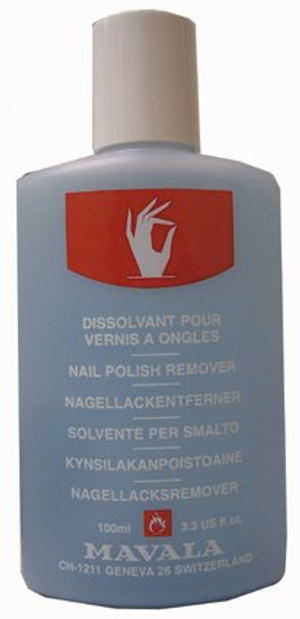 Mavala Nail Polish Remover - Blue 100ml
