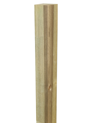 2.40m High 91 x 91mm Planed Finish Post (Jakcured)