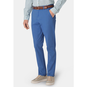 Tailored Fit Ribblesdale Sky Blue Stretch Cotton Chinos