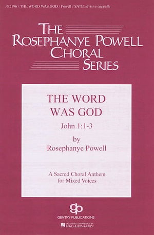 Word Was God, The - SSAATTBB Original A Cappella Version