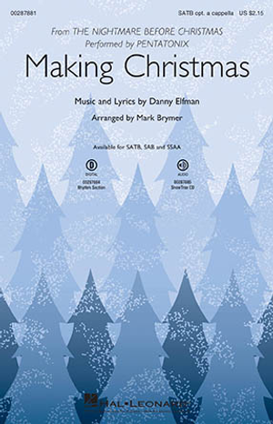 Making Christmas - SATB opt. Piano or Instrumental Accompaniment