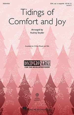 Tidings of Comfort and Joy - SSA opt. Piano Accompaniment