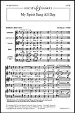 My Spirit Sang All Day - SATB 