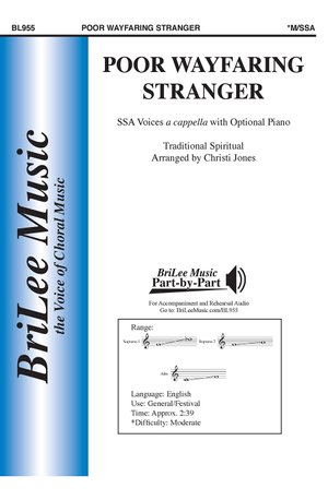 Poor Wayfaring Stranger - SSA opt. Piano Accompaniment